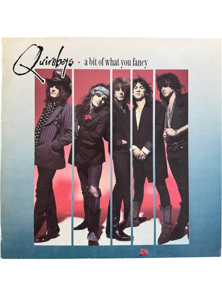 Quireboys A Bit Of What You Fancy Vinyl Record - Fair - Think Vintage ltd
