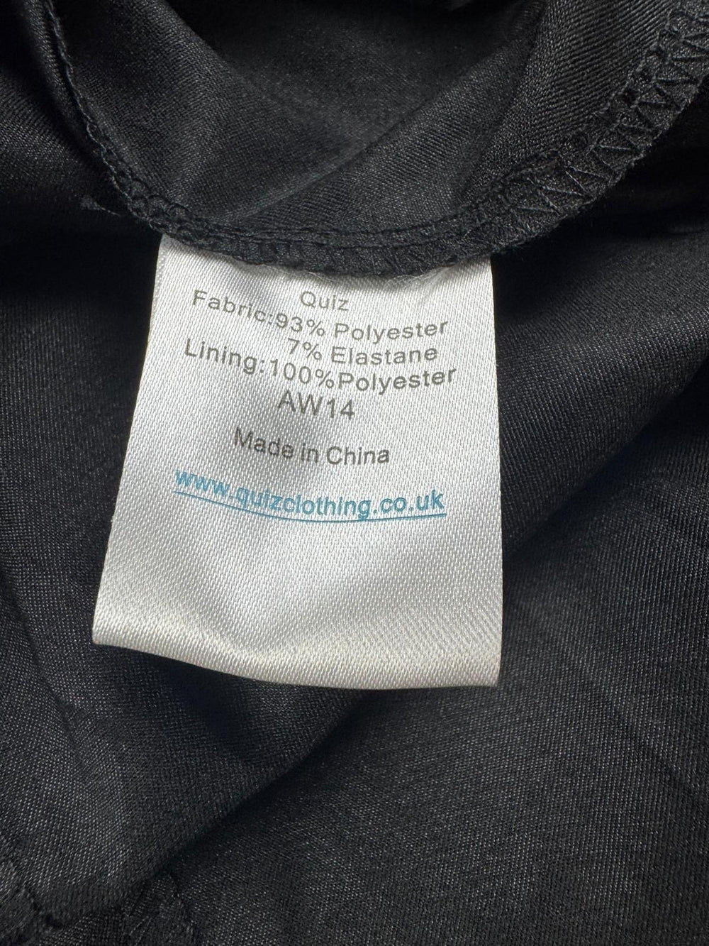 Quiz Black Lace Sleeveless Pleated Dress - Think Vintage ltd