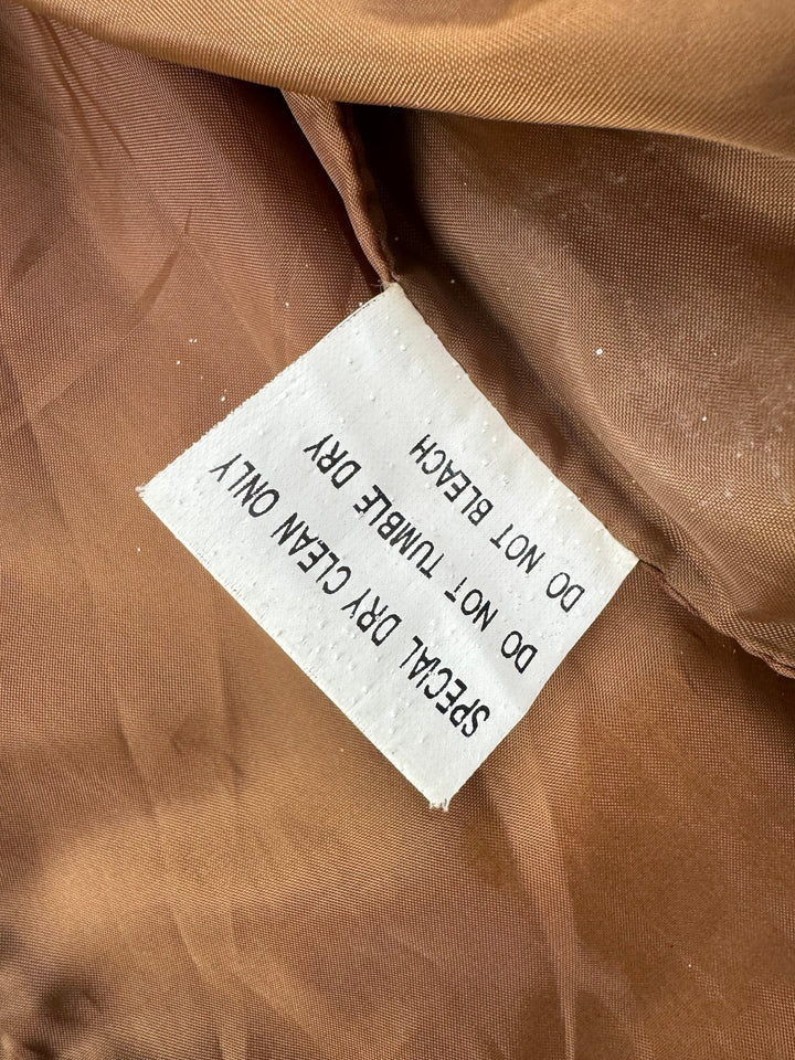 R&B Suede Fringe Jacket - M - Think Vintage