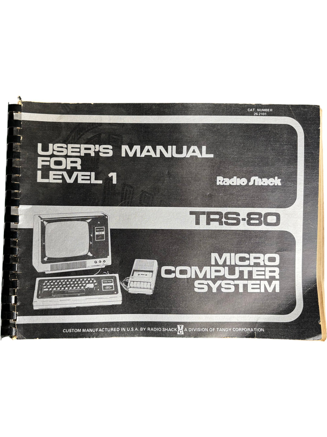 Radio Shack TRS-80 User's Manual Level 1 - Think Vintage