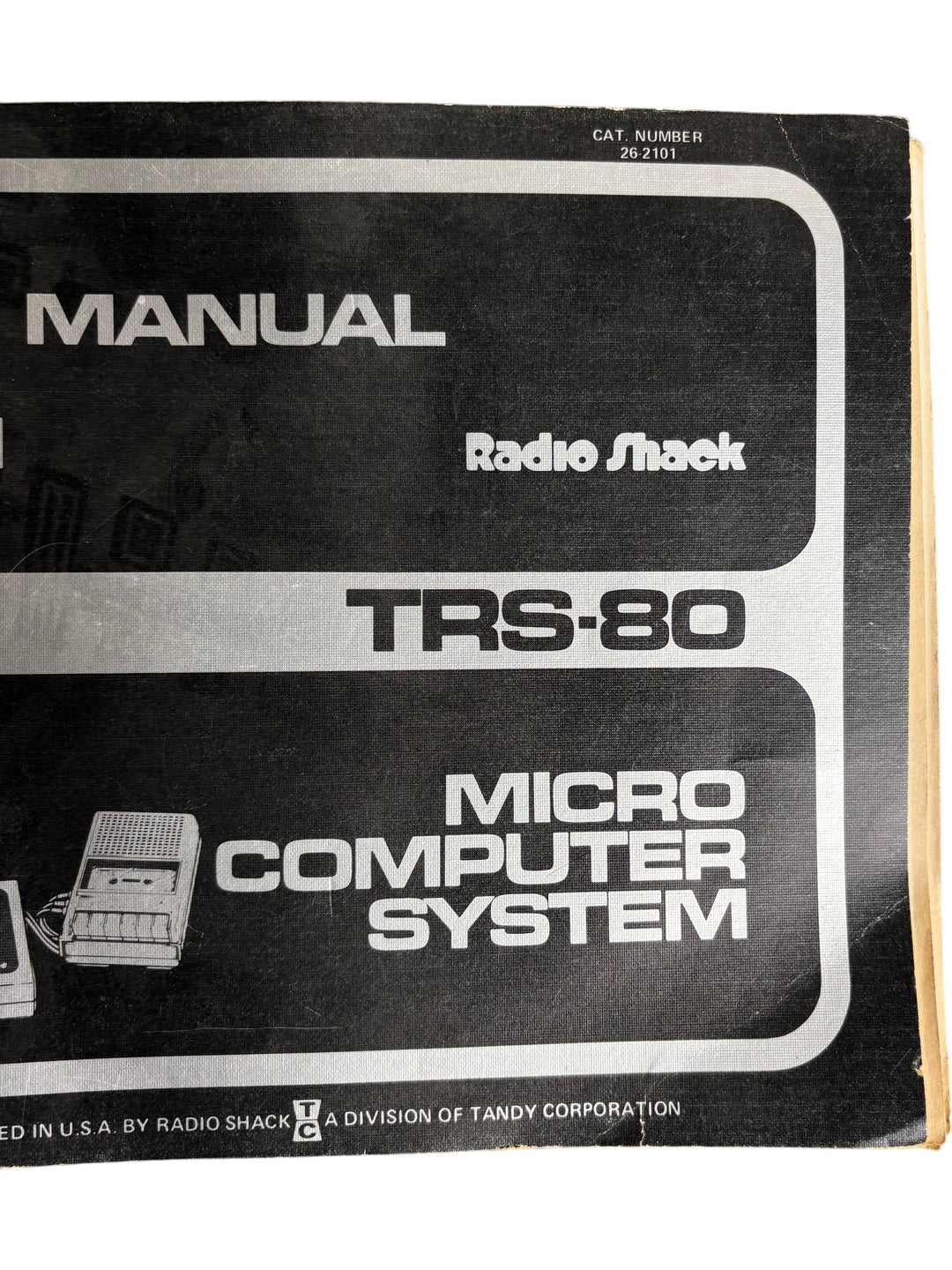 Radio Shack TRS-80 User's Manual Level 1 - Think Vintage