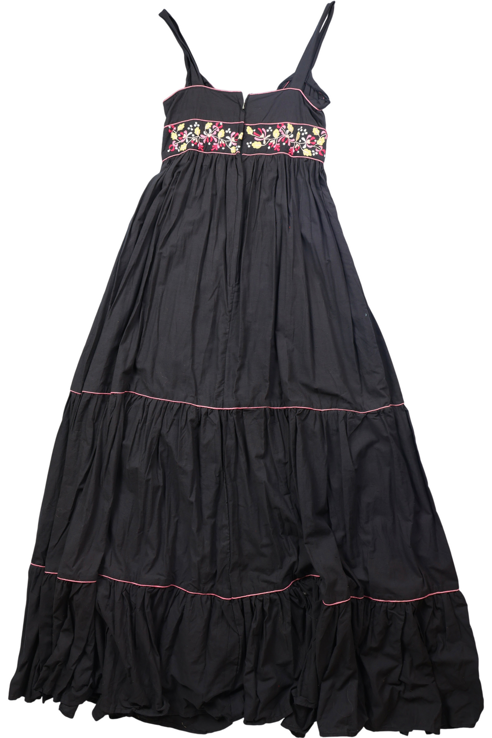Radley Of London Tiered Maxi Dress - XS - Think Vintage Online Ltd