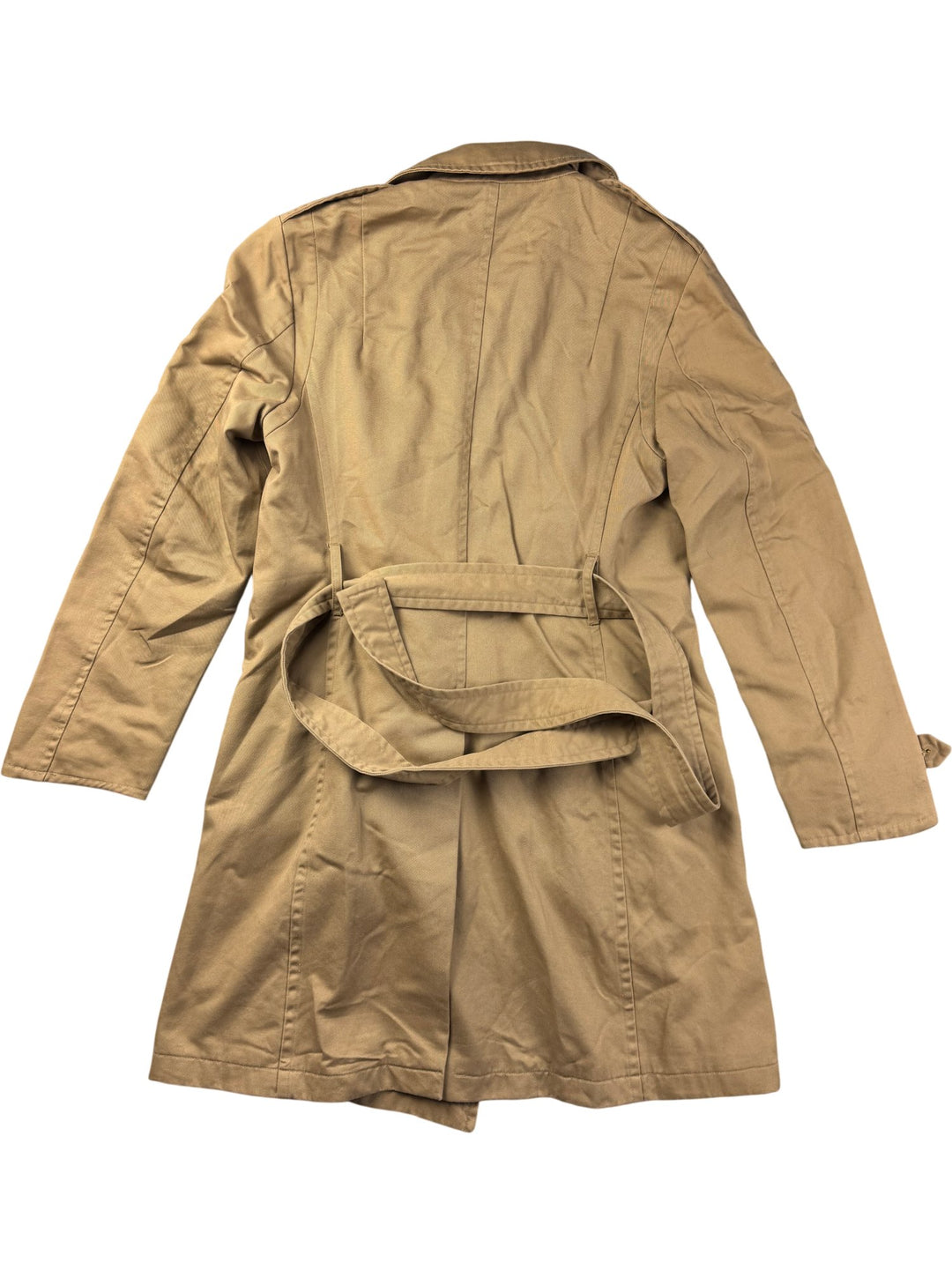 Rag & Bone Double Breasted Beige Trench Coat - M - Think Vintage ltd