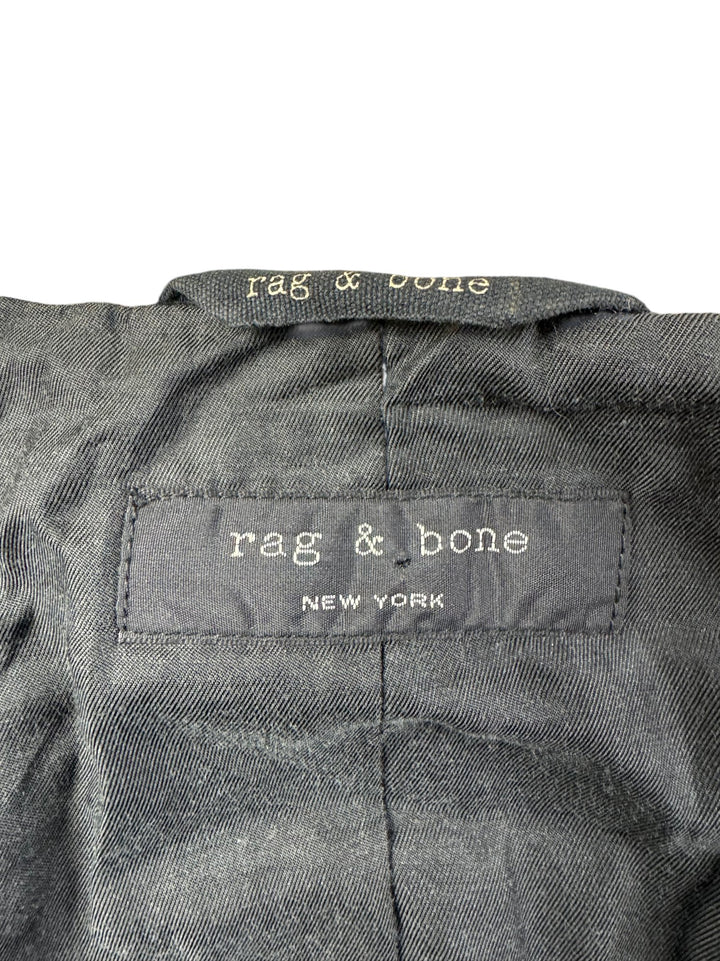 Rag & Bone Double Breasted Beige Trench Coat - M - Think Vintage ltd