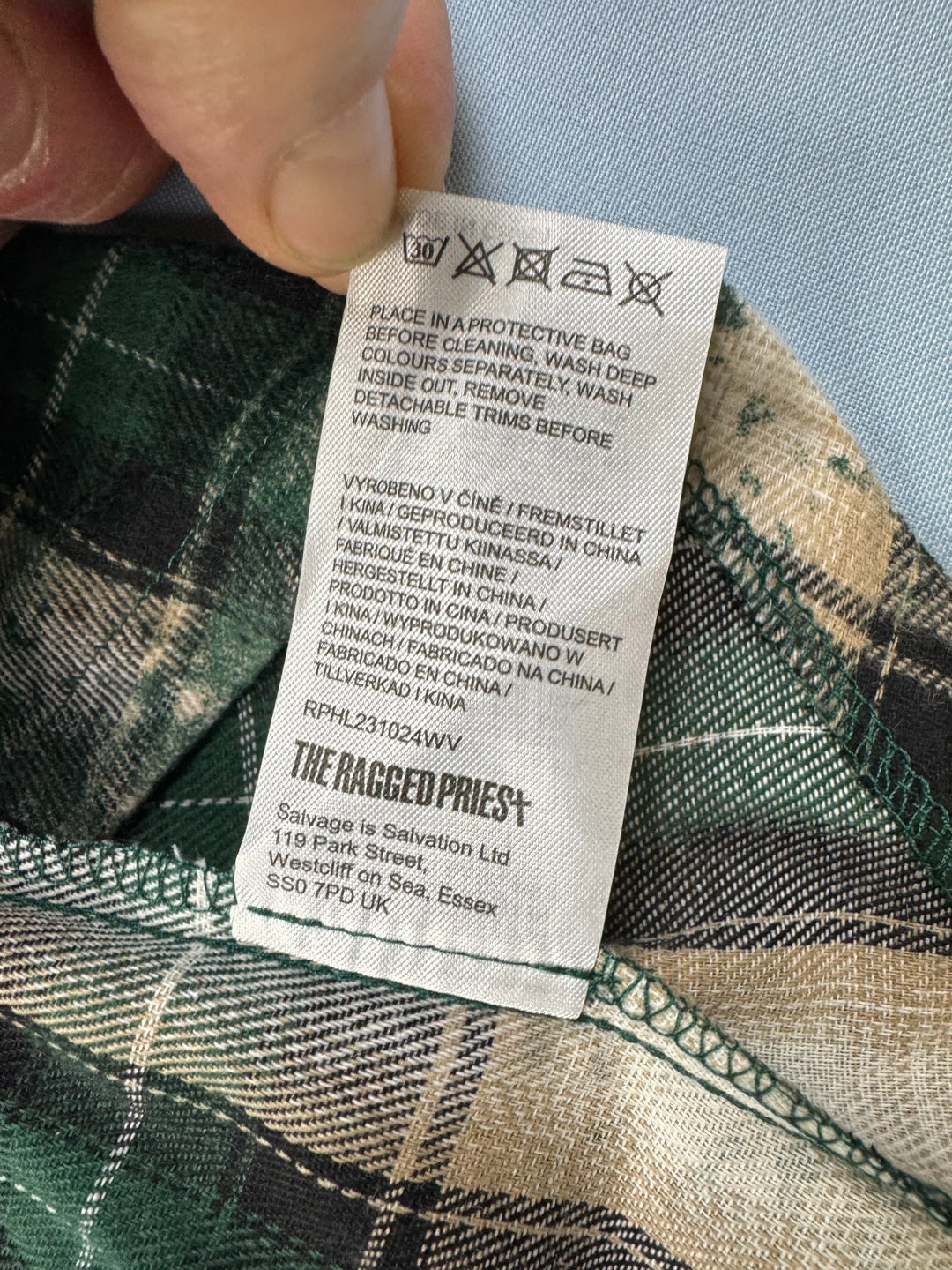 Ragged Priest Lore Pleated Tartan Skirt - S - Think Vintage