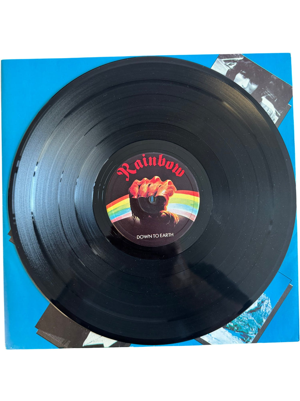 Rainbow Down to Earth Vinyl Record - Fair - Think Vintage ltd