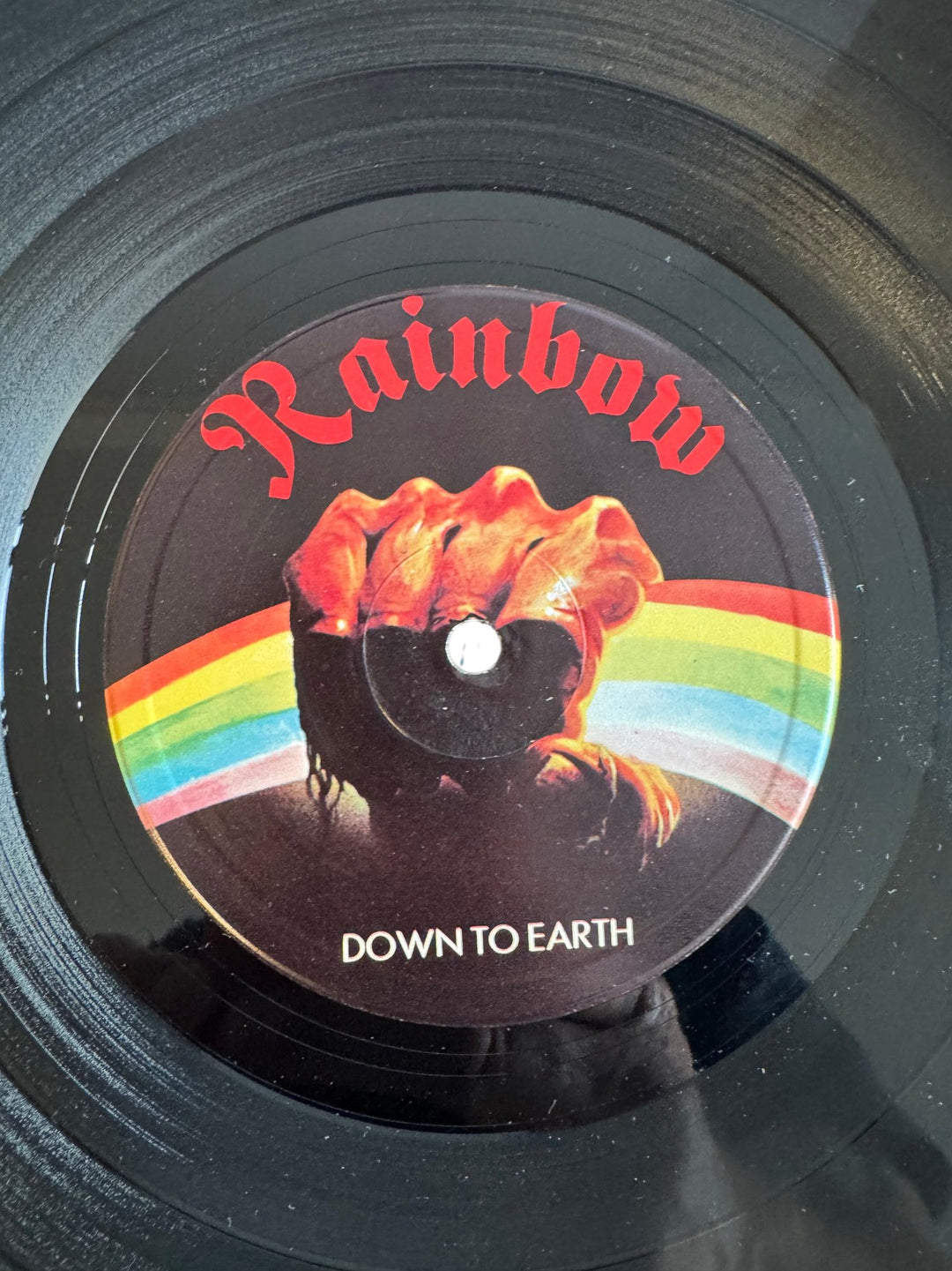 Rainbow Down to Earth Vinyl Record - Fair - Think Vintage ltd