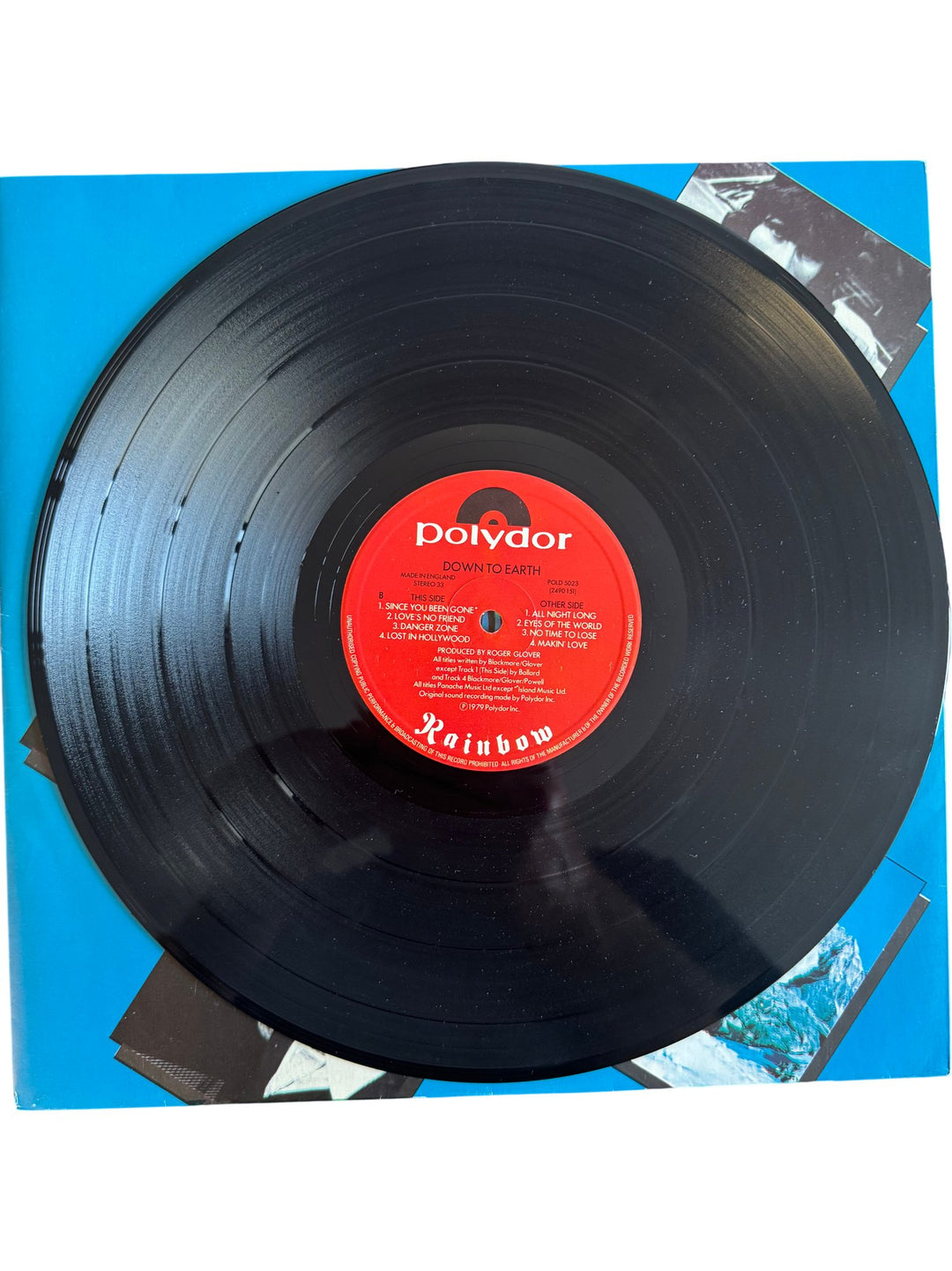 Rainbow Down to Earth Vinyl Record - Fair - Think Vintage ltd