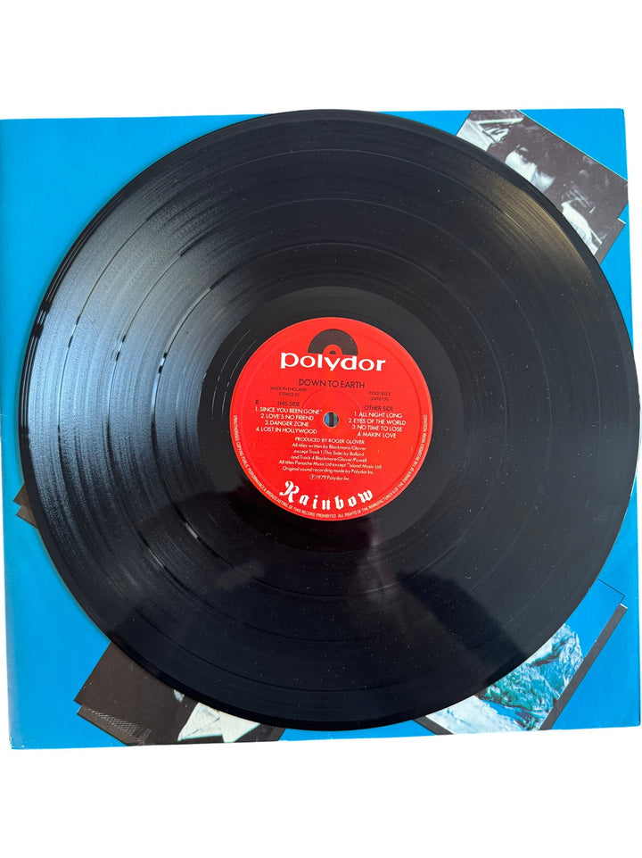 Rainbow Down to Earth Vinyl Record - Fair - Think Vintage ltd