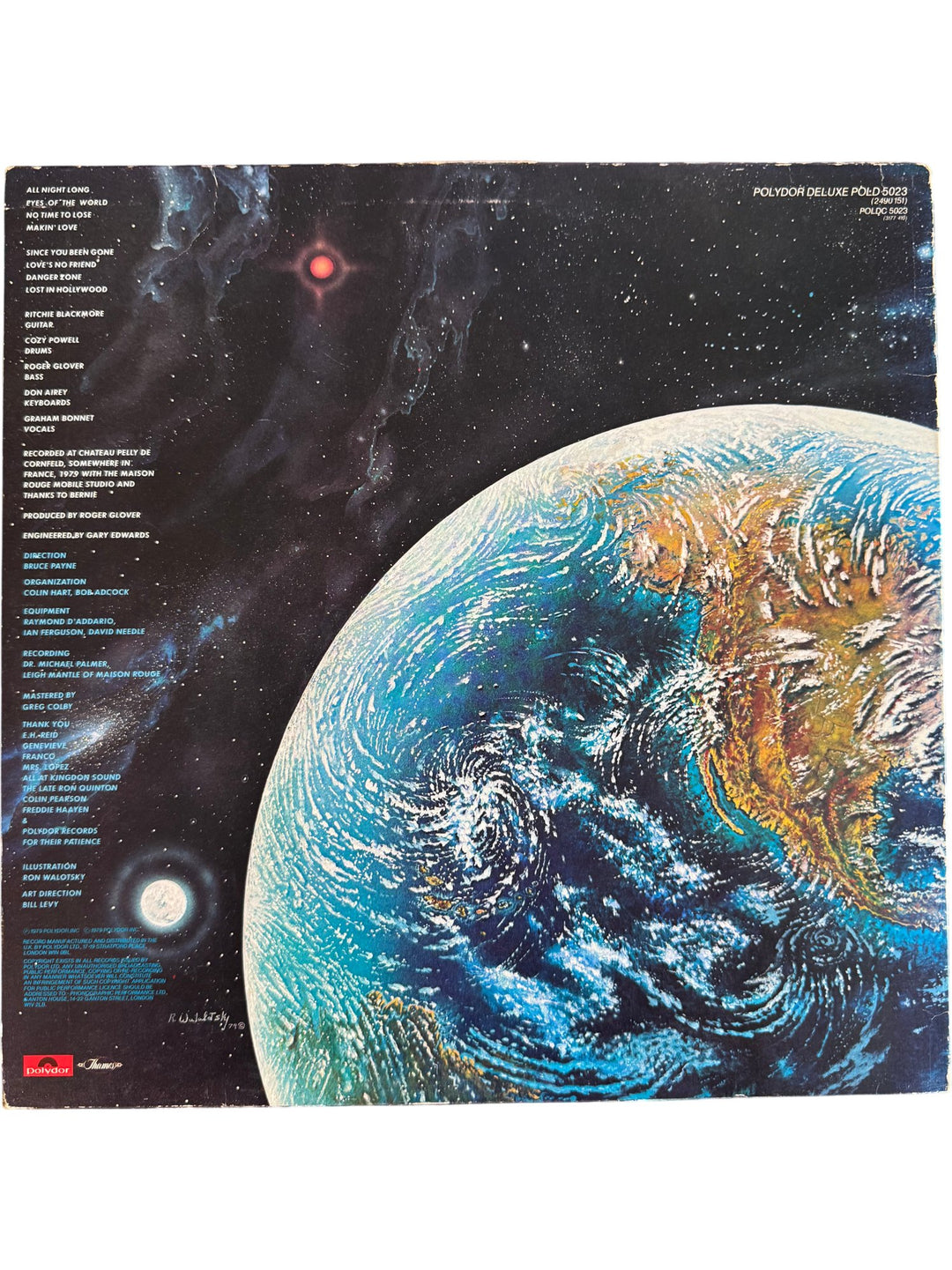 Rainbow Down to Earth Vinyl Record - Fair - Think Vintage ltd