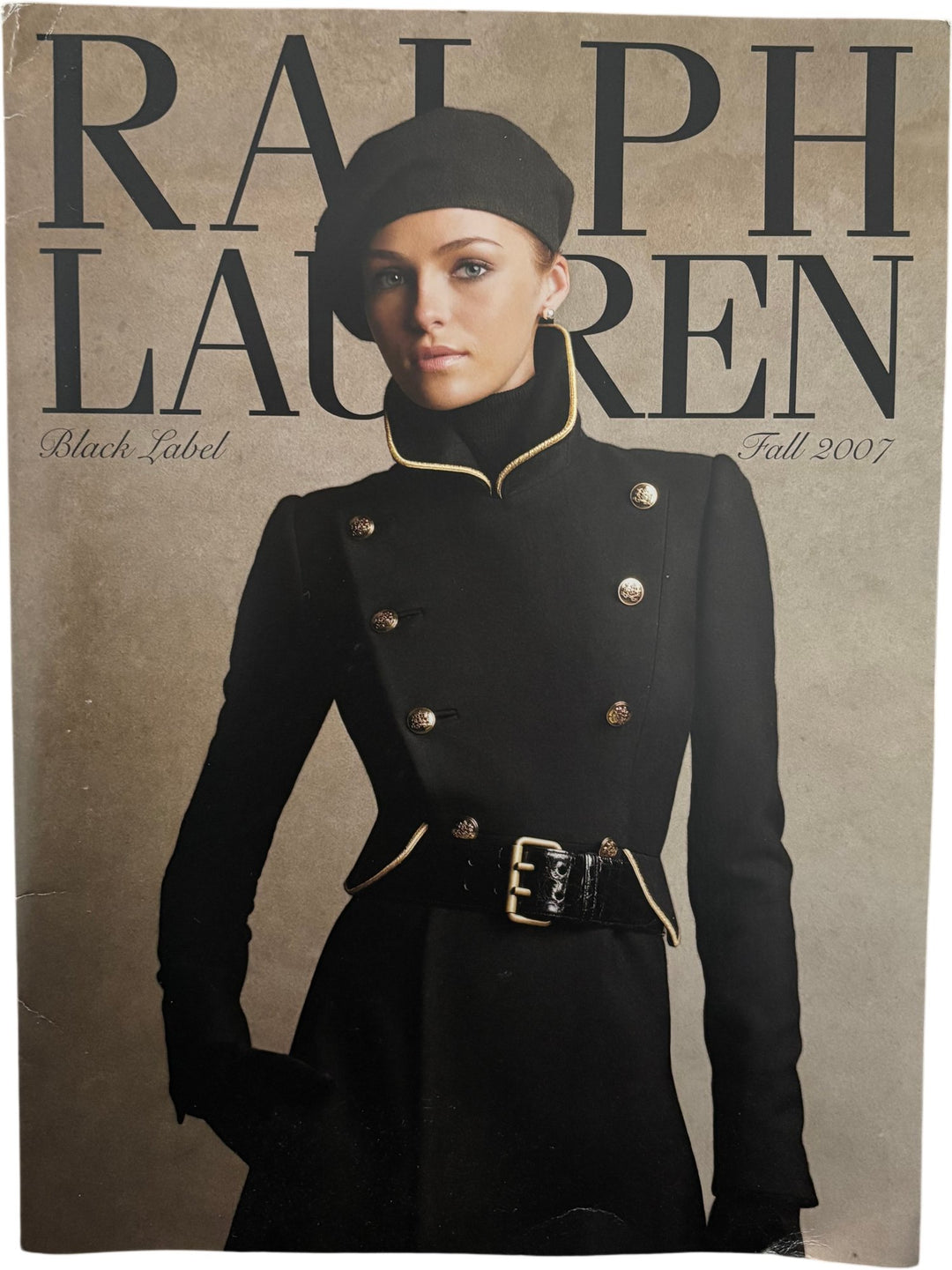 Ralph Lauren Black Label Catalogue Fall 2007 Fashion - Think Vintage ltd