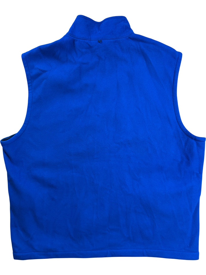 Ralph Lauren Blue Fleece Vest - XL - Think Vintage ltd