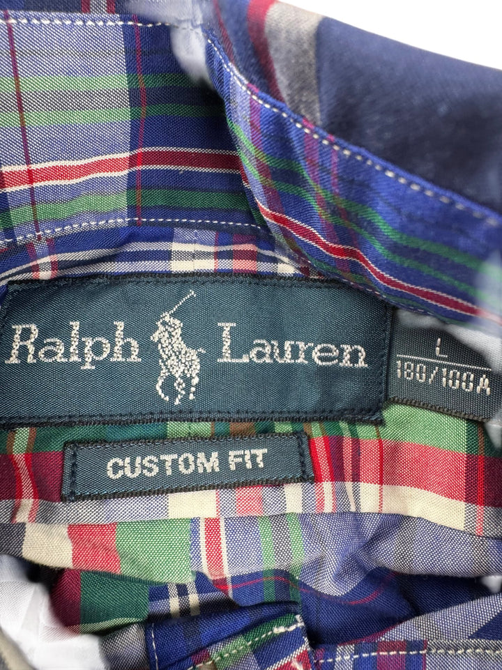 Ralph Lauren Plaid Long Sleeve Shirt - L - Think Vintage ltd