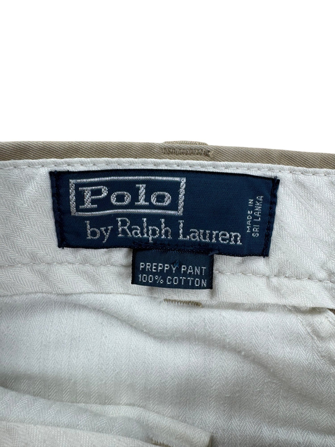 Ralph Lauren Polo Classic Chino Pants - W36 - Think Vintage ltd