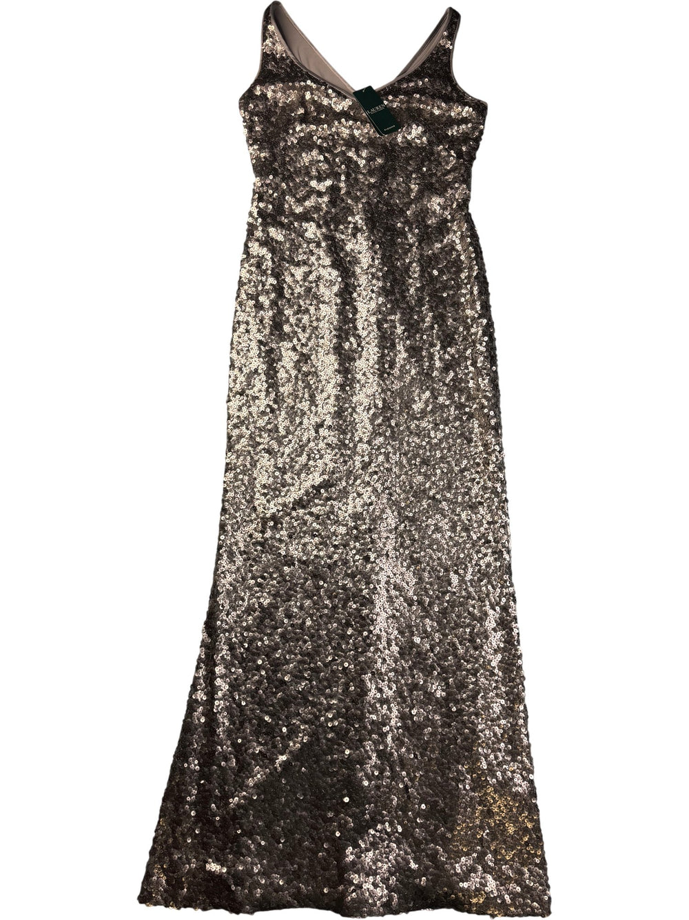 Ralph Lauren Sequin Evening Gown - S - Think Vintage ltd