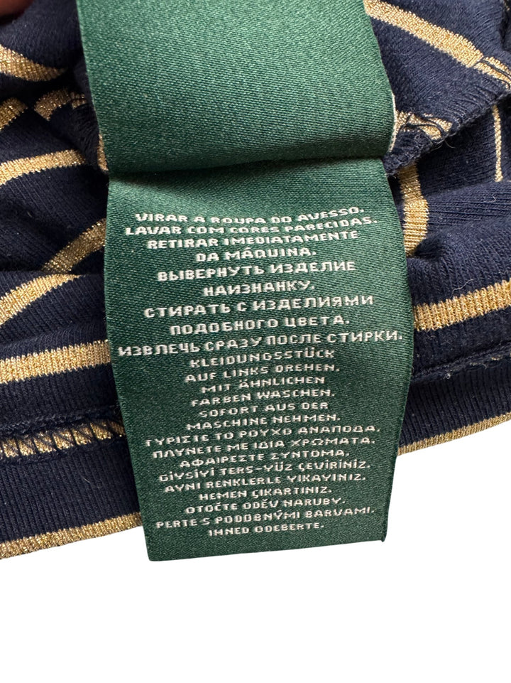 Ralph Lauren Striped Short Sleeve Top - S - Think Vintage ltd