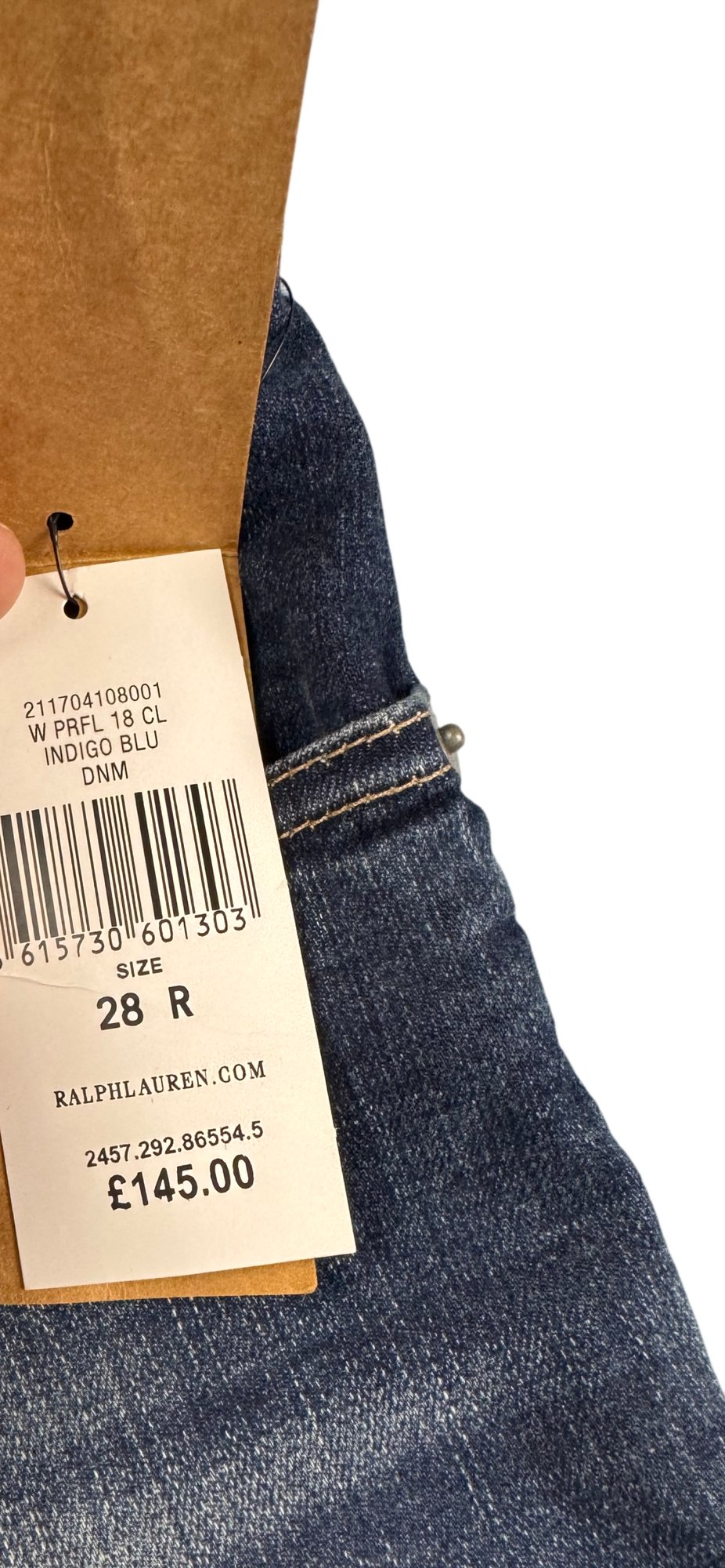 Ralph Lauren Tompkins Skinny Jeans - M - Think Vintage ltd