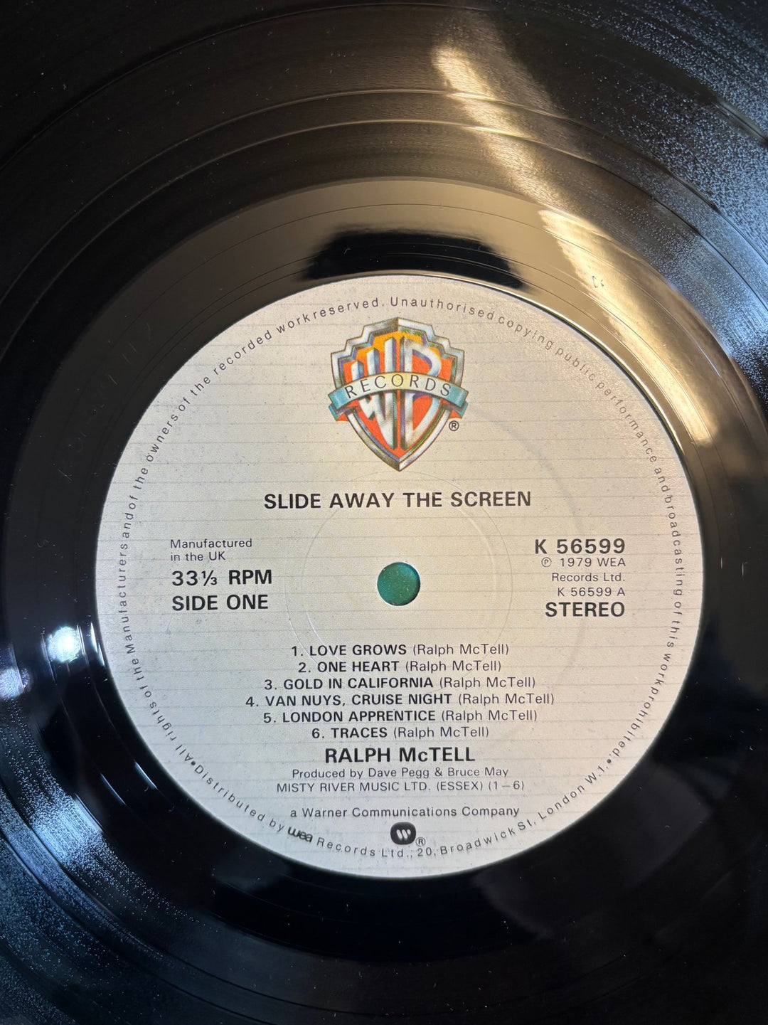Ralph McTell Slide Away The Screen Vinyl - Good - Think Vintage ltd