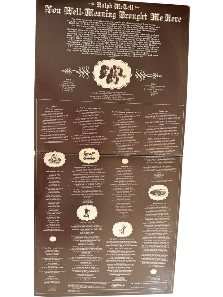 Ralph McTell You Well-Meaning Brought Me Here Album - Good - Think Vintage ltd