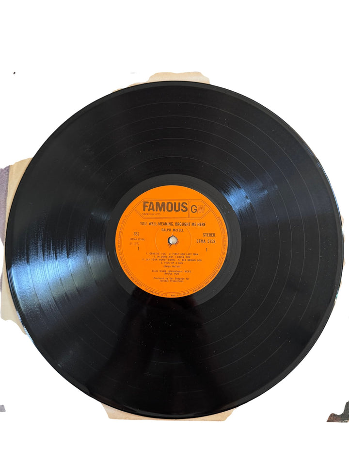 Ralph McTell You Well-Meaning Brought Me Here Album - Good - Think Vintage ltd