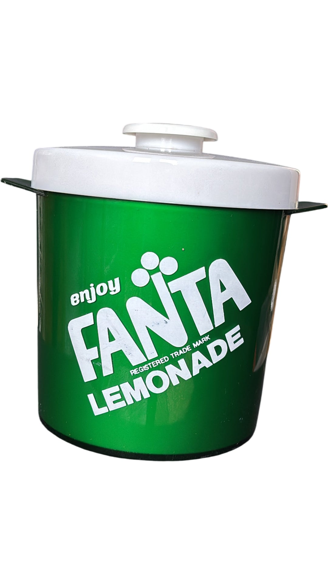 Rare Fanta Insulex Vintage Ice Bucket Green with Lid Collectible - Think Vintage