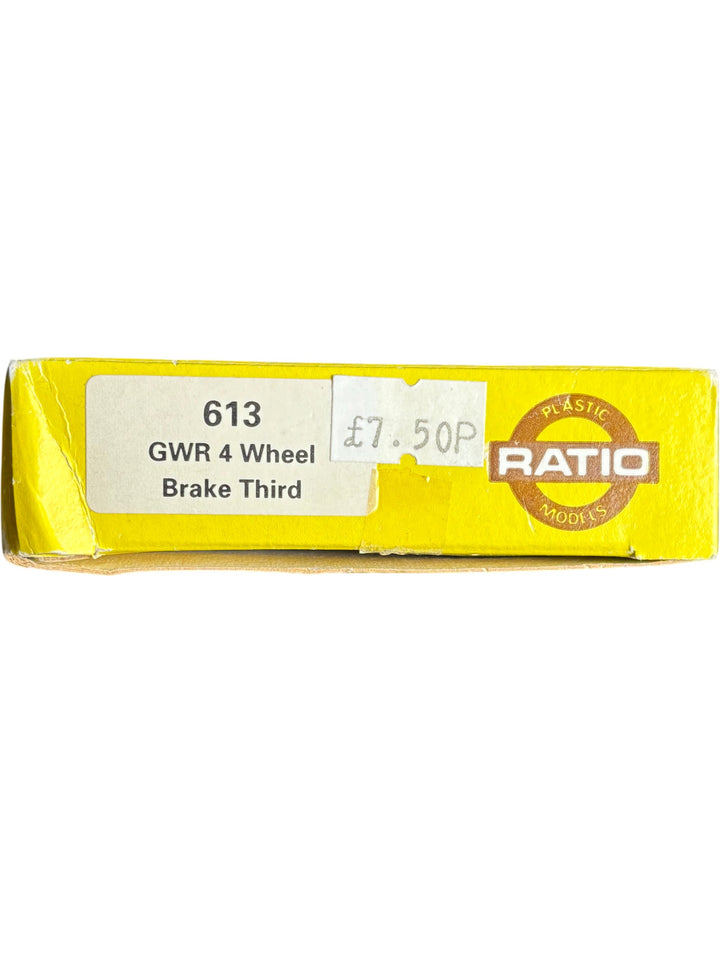 Ratio Plastic Models 613 GWR 4 Wheel Brake Third Scale Kit - Think Vintage ltd