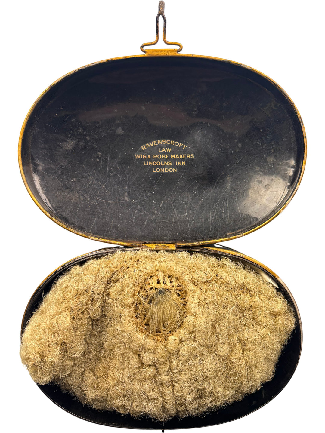 Ravenscroft Barrister Wig With Case - Think Vintage