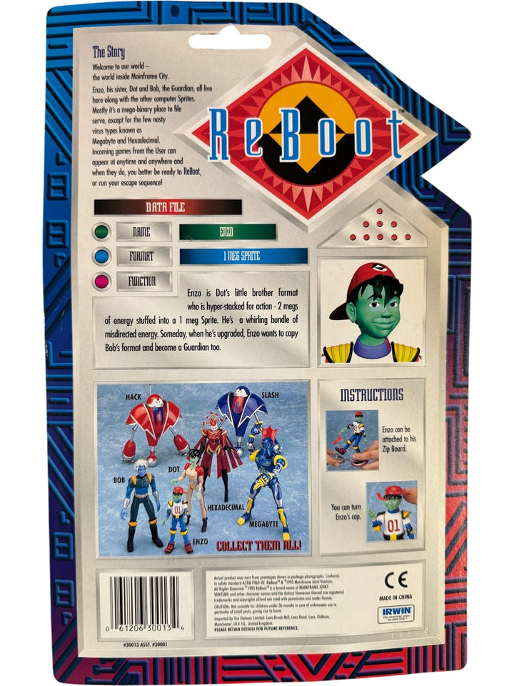 ReBoot Enzo Action Figure