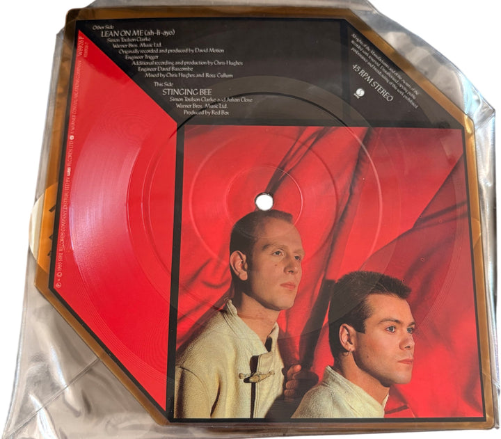 Red Box Lean On Me Picture Disc Vinyl - Good - Think Vintage ltd