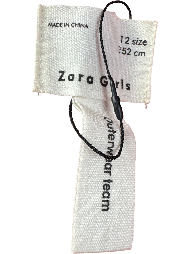 Red Faux Leather Jacket - S - Think Vintage