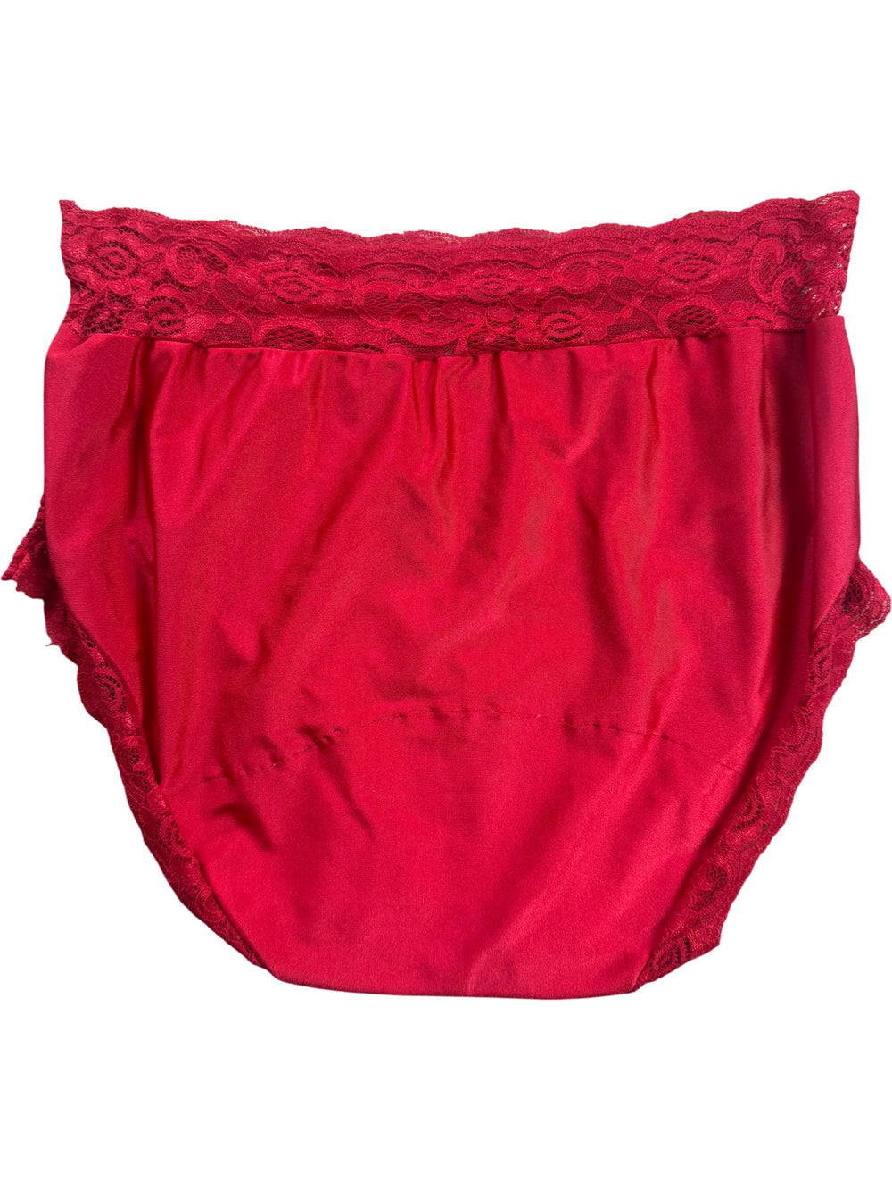 Red Lace Women's Underpants - W30-34 - Think Vintage ltd