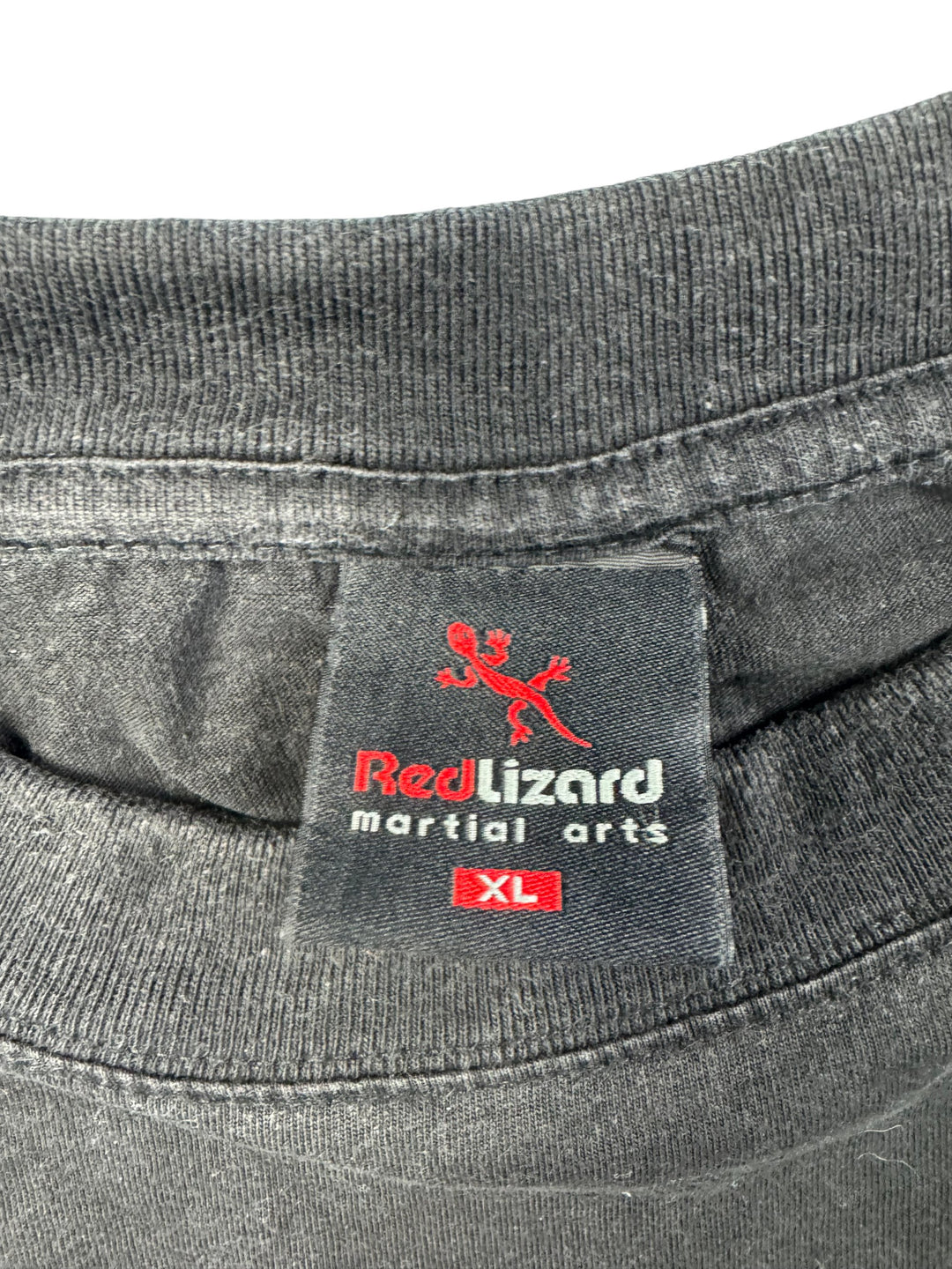 Red Lizard Martial Arts Black T-Shirt - XL