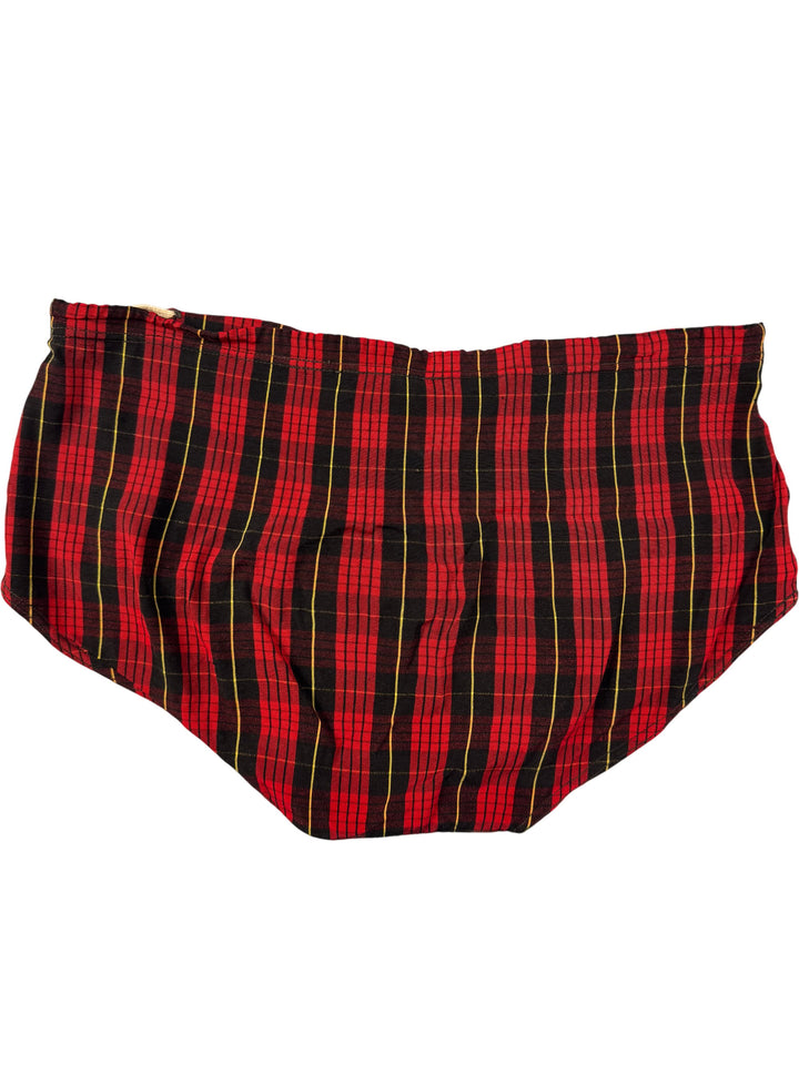 Red Tartan Knickers - Think Vintage