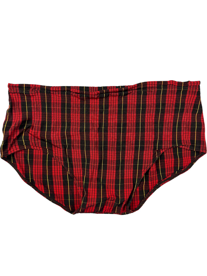 Red Tartan Knickers - Think Vintage Online Ltd