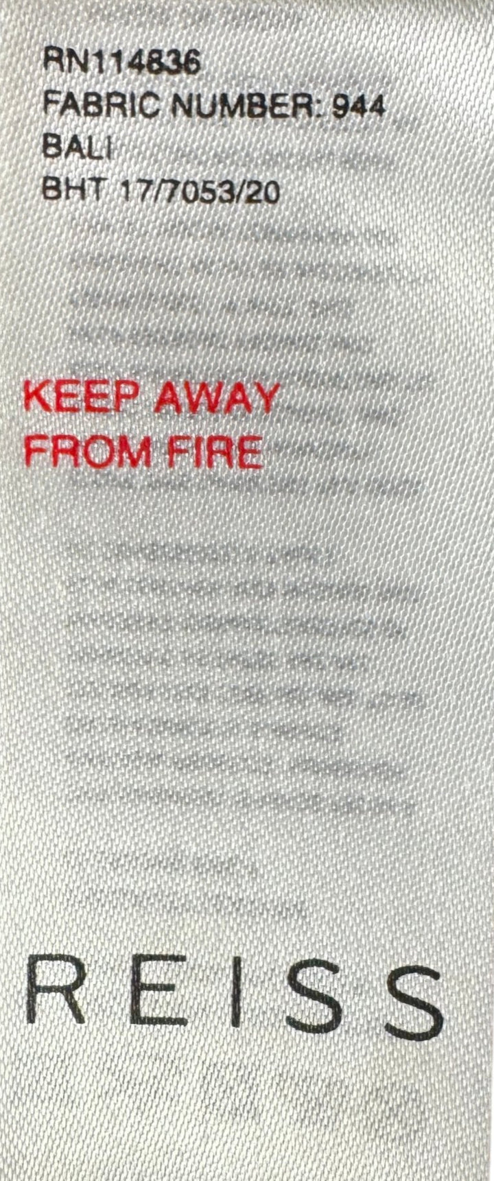 Reiss Black Leather Bomber Jacket - M - Think Vintage