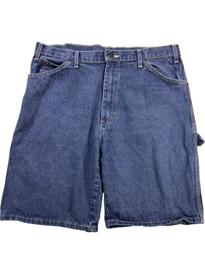 Relaxed Fit Denim Shorts - XL - Think Vintage Online Ltd