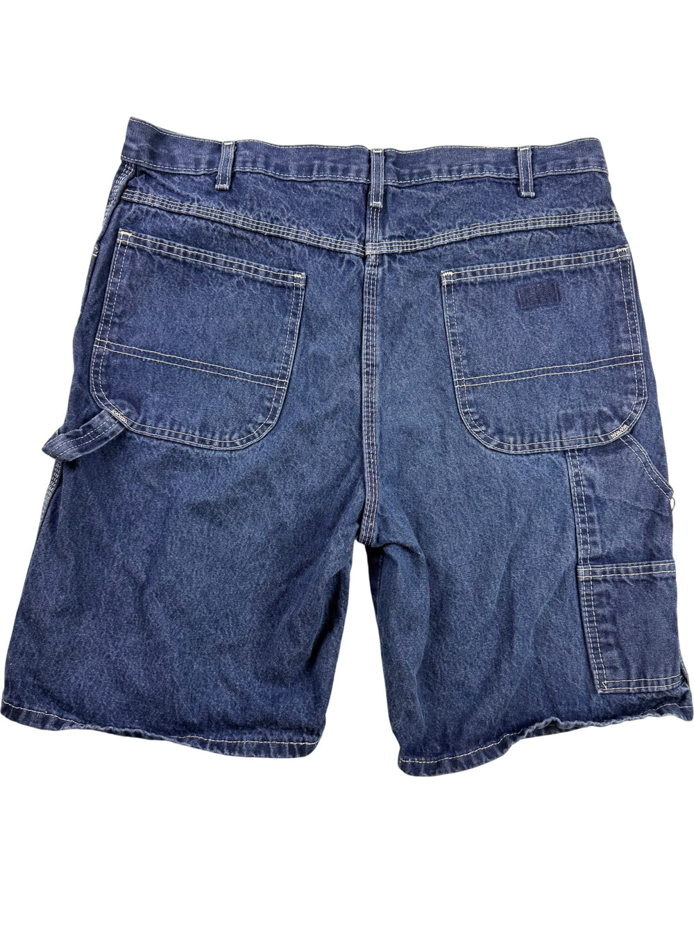 Relaxed Fit Denim Shorts - XL - Think Vintage Online Ltd