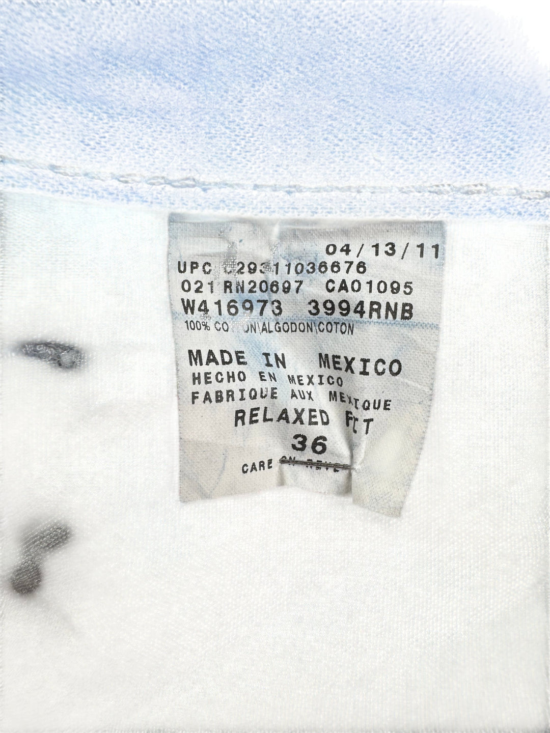 Relaxed Fit Denim Shorts - XL - Think Vintage ltd