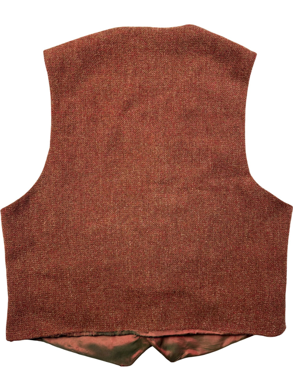 Remus Uomo Tweed Waistcoat - M - Think Vintage ltd