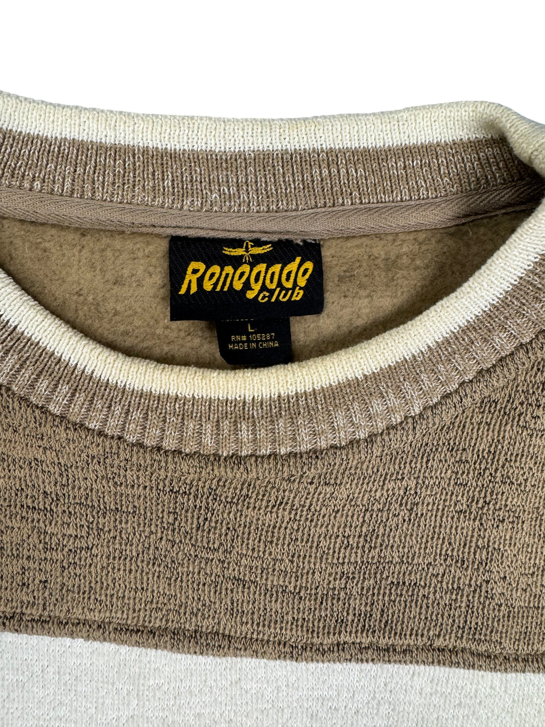 Renegado Club Alaska Eagle Sweatshirt - L - Think Vintage Online Ltd