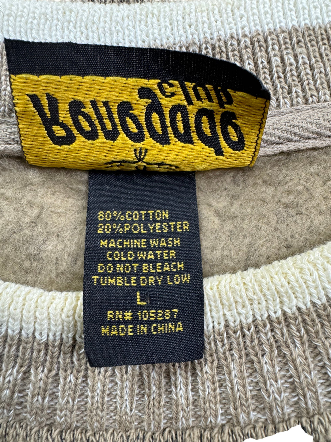 Renegado Club Alaska Eagle Sweatshirt - L - Think Vintage Online Ltd