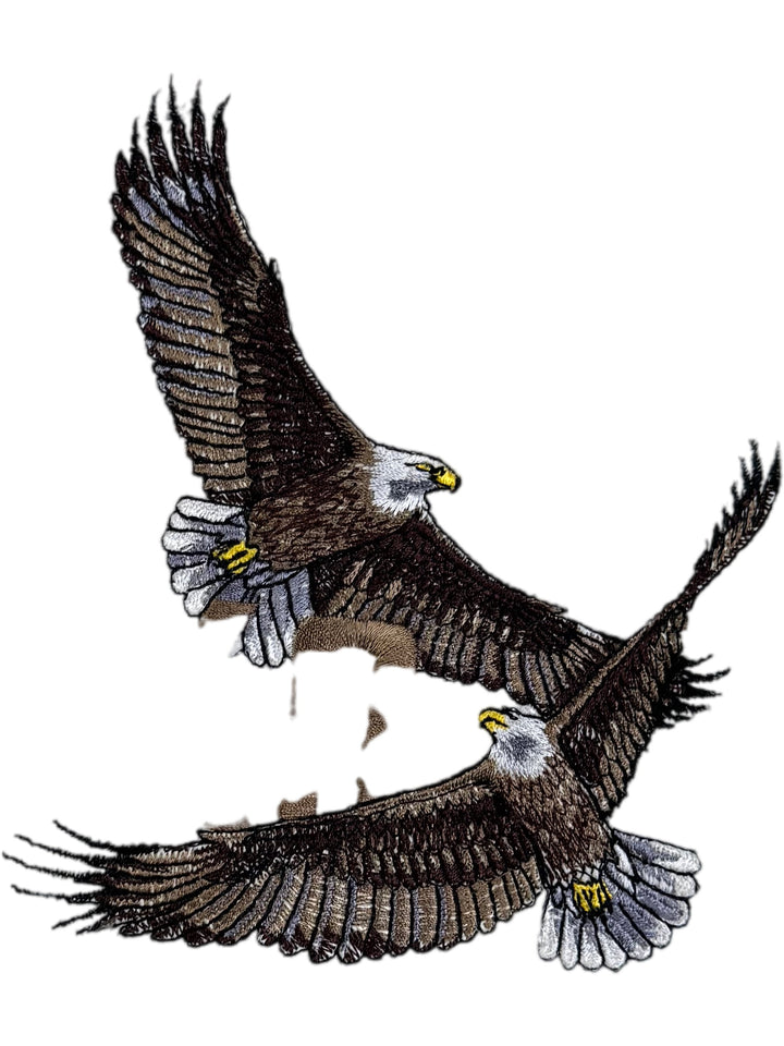 Renegado Club Alaska Eagle Sweatshirt - L - Think Vintage ltd