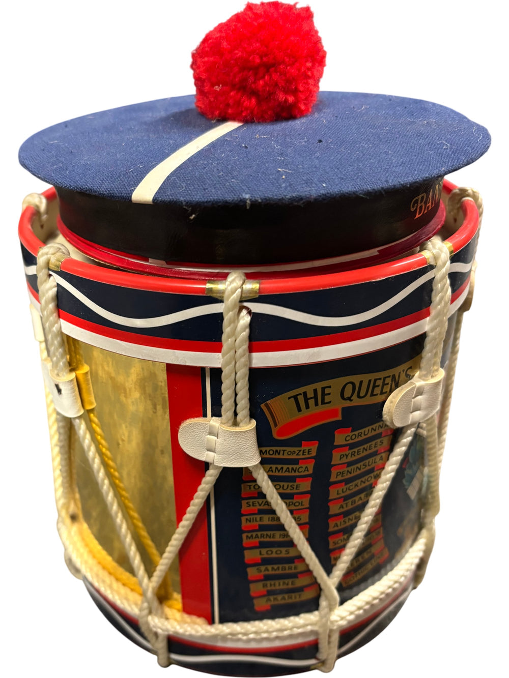 Replica Queen's Own Cameron Highlanders Drum - Think Vintage