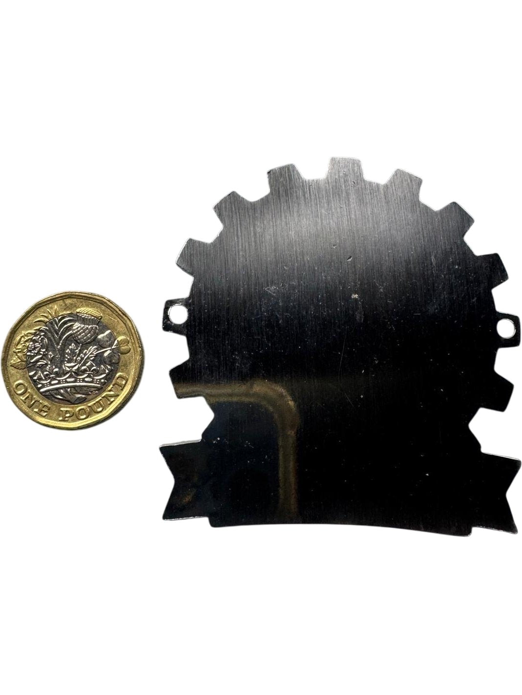 Reproduction Vespa Club of Britain Surrey Downs Metal Badge Collectible - Think Vintage ltd