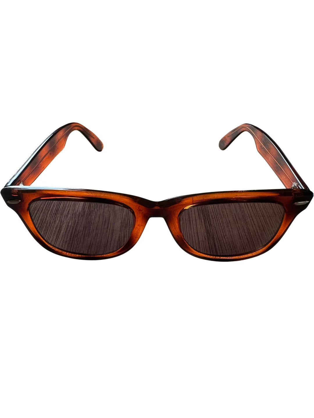 Retro Brown Wayfarer Sunglasses - Think Vintage ltd