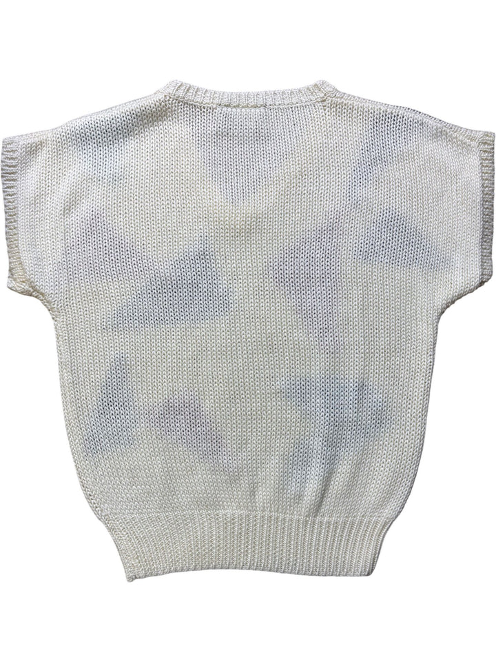 Retro Geometric Knit Vest