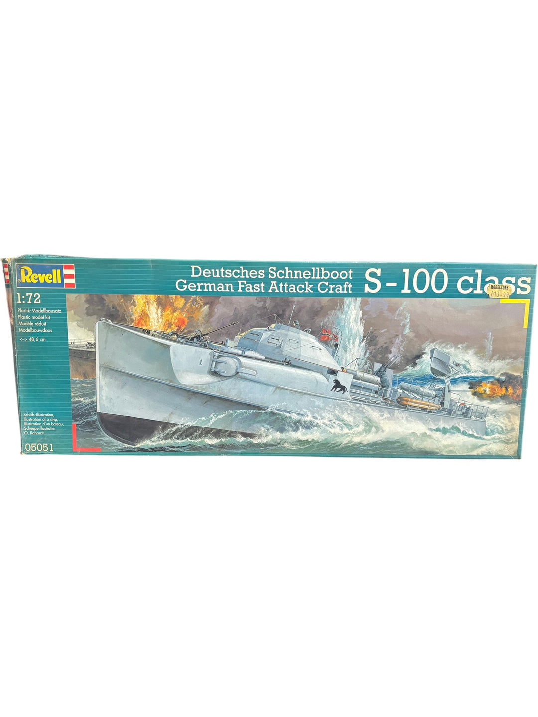 Revell Deutsches Schnellboot S-100 Class German Fast Attack Craft 1:72 Scale - Think Vintage ltd