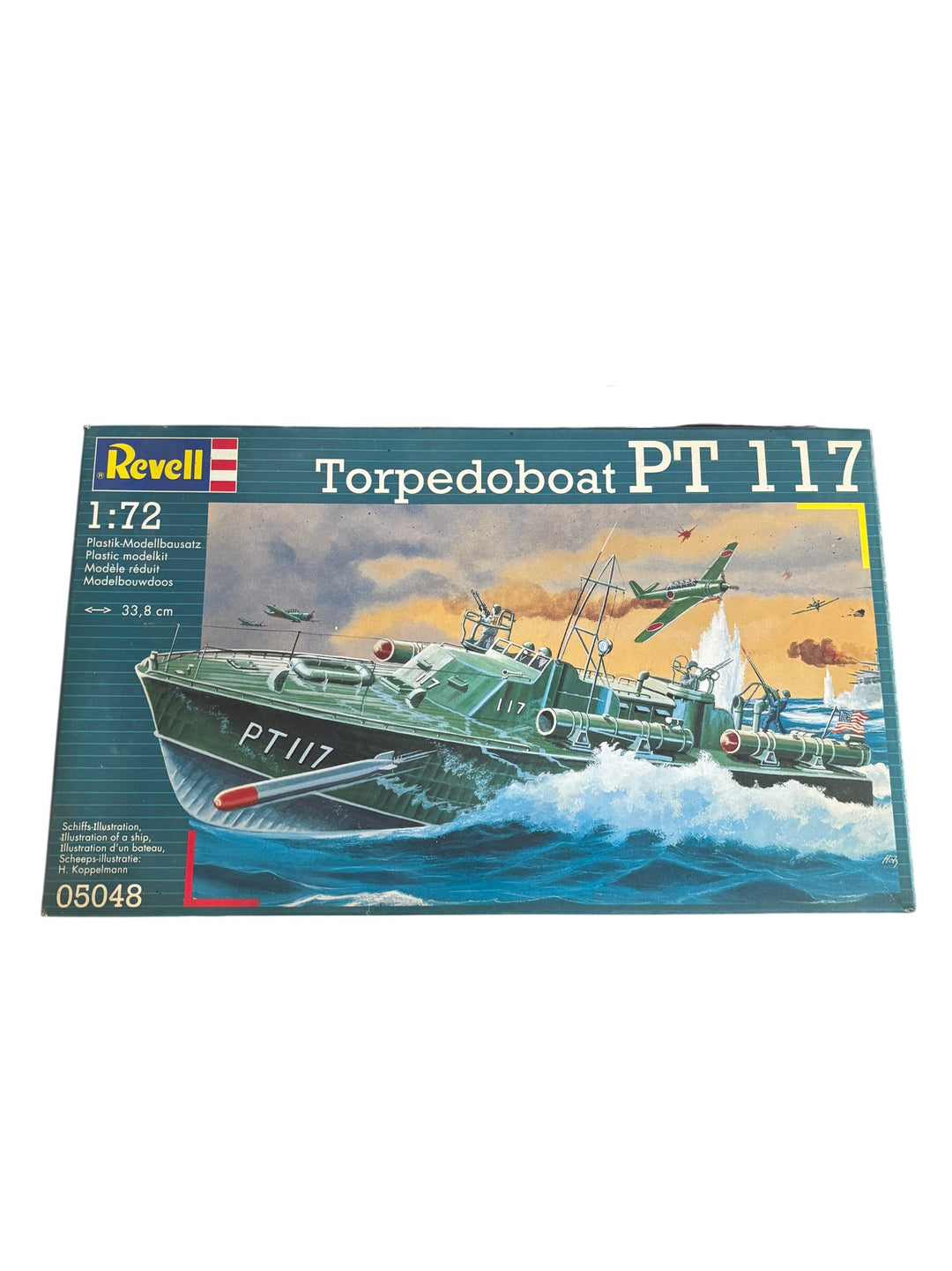 Revell Torpedoboat PT 117 Model Kit 1:72 Scale Plastic Assembly - Think Vintage ltd
