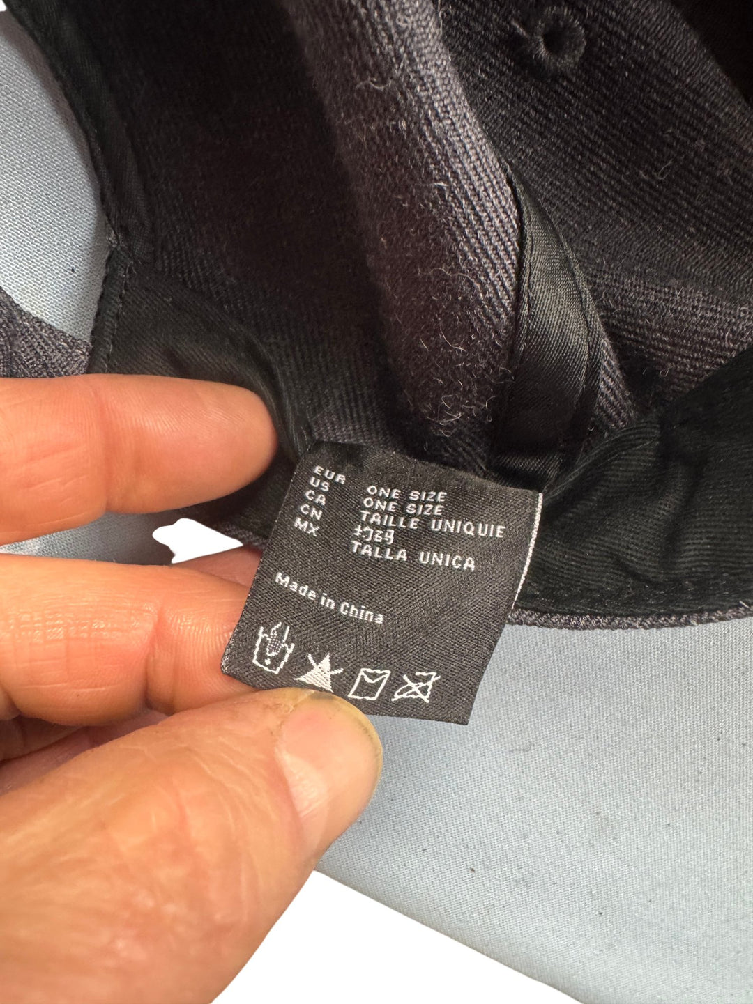 Richmond Barbers Black Baseball Cap - Think Vintage ltd