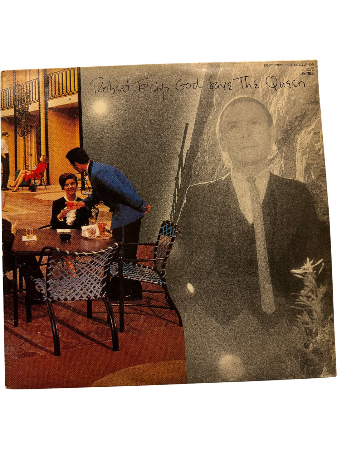 Robert Fripp God Save The Queen Vinyl - Think Vintage ltd